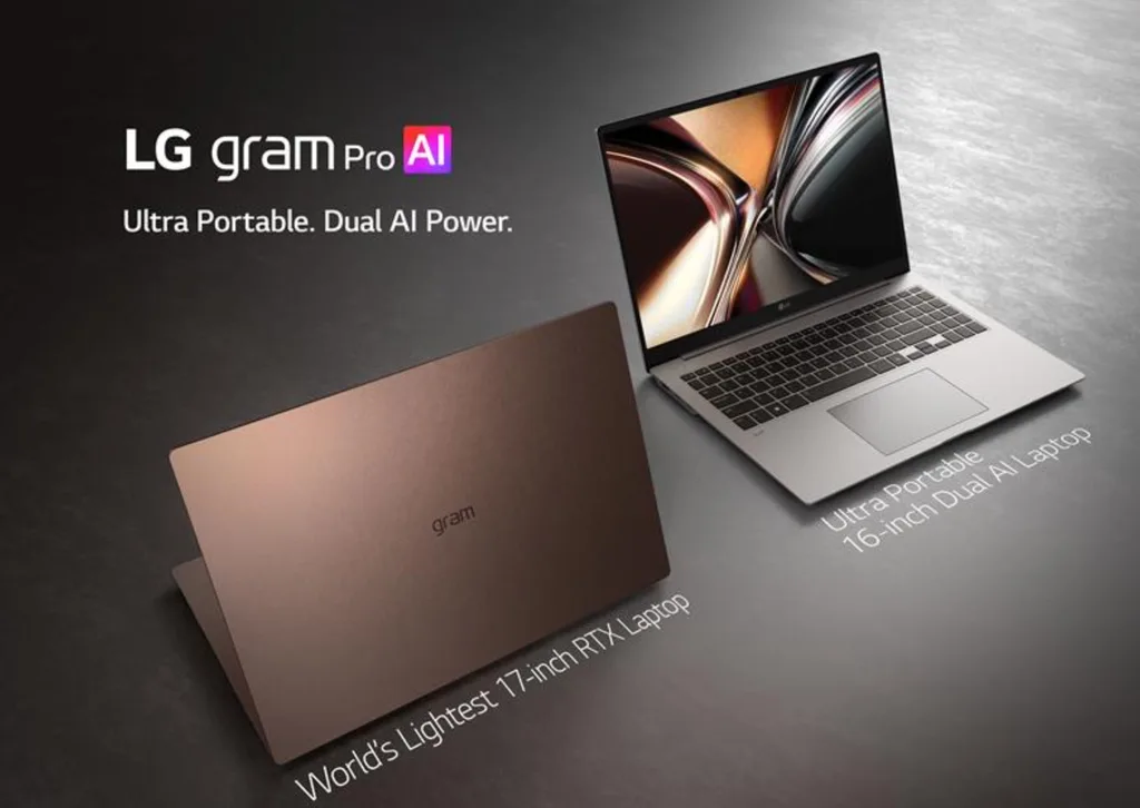 LG, CES 2026 öncesinde Aerominum gövdeli yeni Gram AI laptoplarını tanıttı