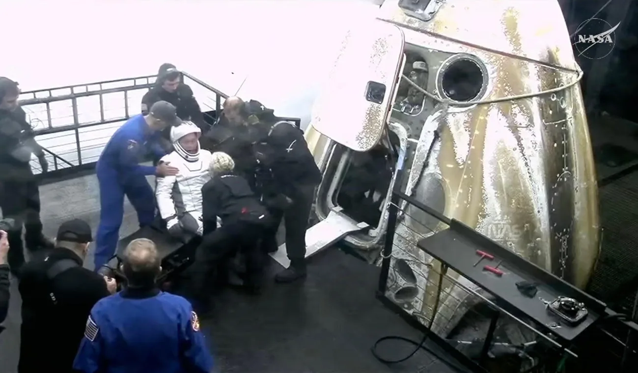 NASA ilk kez bir ISS görevini sağlık gerekçesiyle kısa kesti