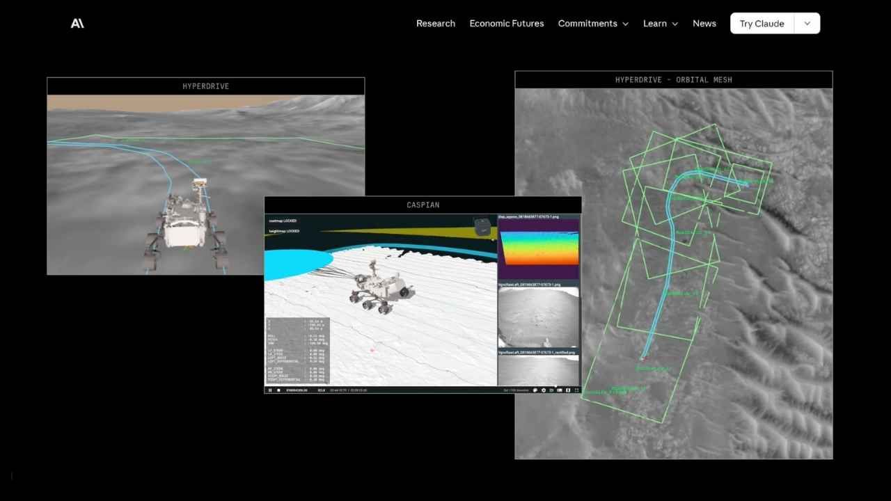 nasa perseverance claude