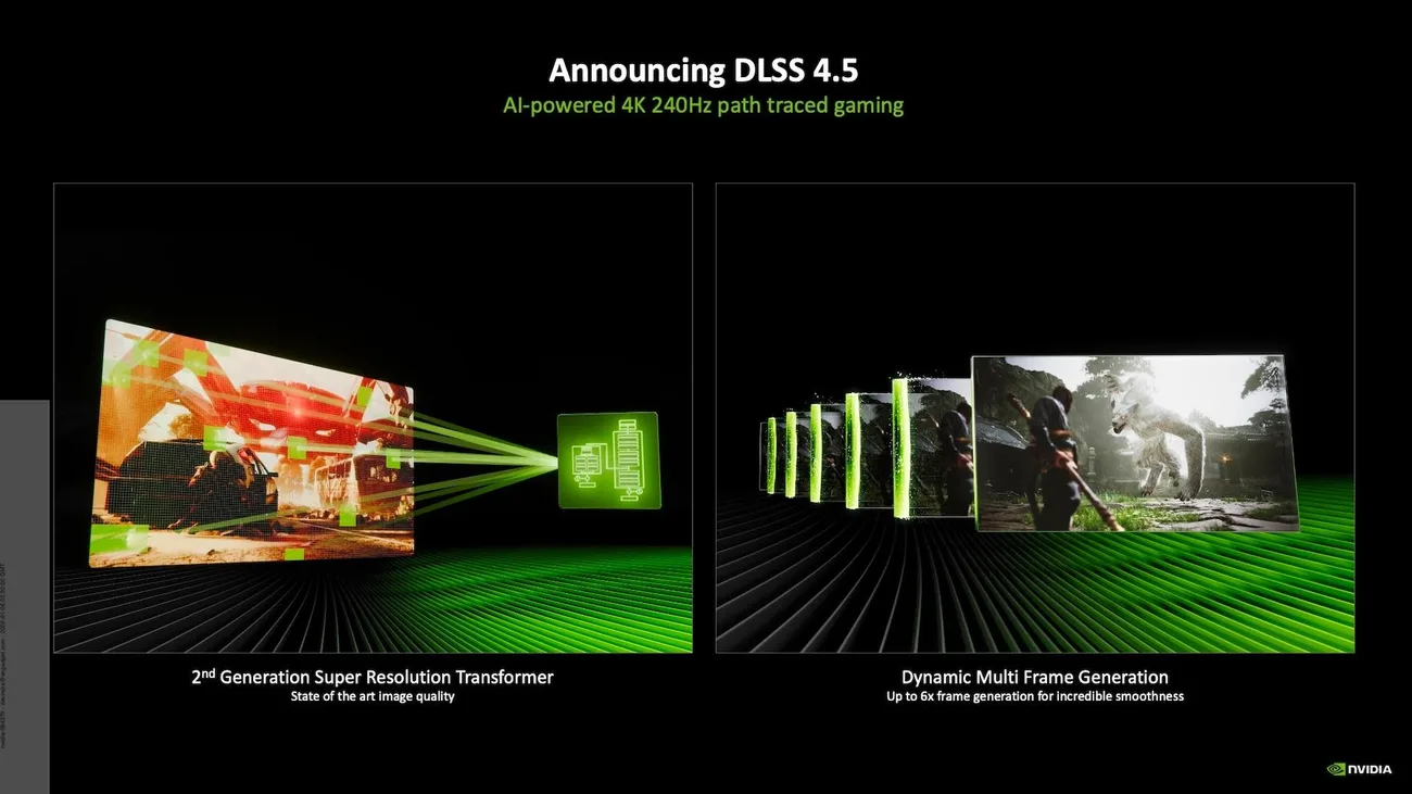 NVIDIA, CES 2026’da DLSS 4.5 ile kare üretimini yeniden tanımlıyor