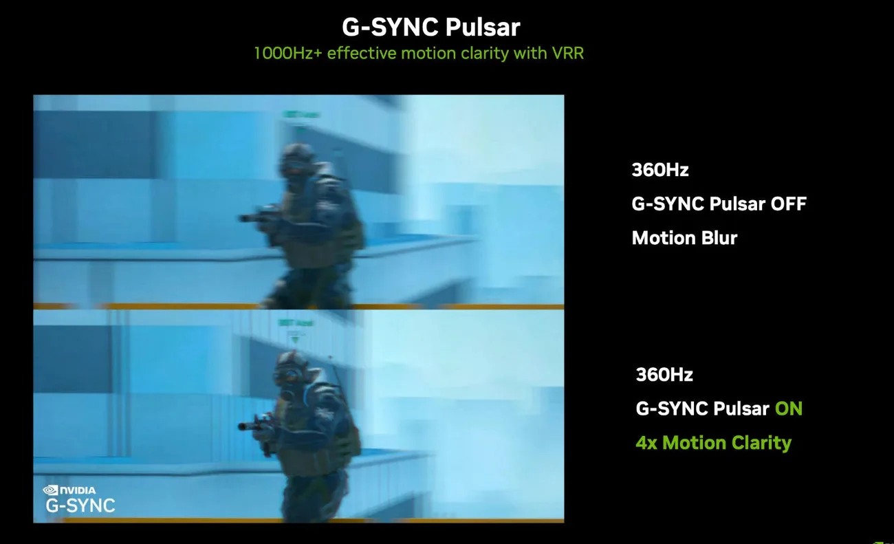 NVIDIA’dan oyuncular için yeni ekran teknolojisi: G-Sync Pulsar