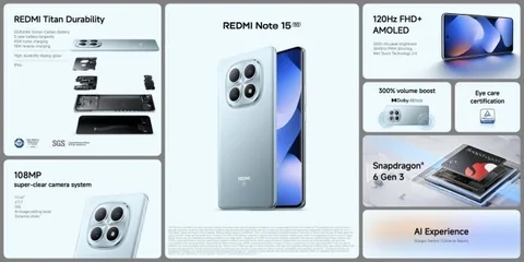 Xiaomi, Redmi Note 15 ailesini Avrupa’ya getirdi