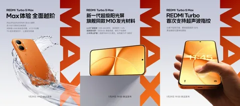 Redmi Turbo 5 Max’in ekran ve donanım detayları tanıtım öncesinde açıklandı