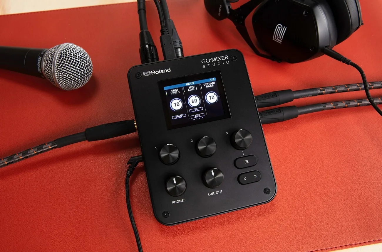Roland Go:Mixer Studio ile akıllı telefonlar taşınabilir stüdyo oluyor
