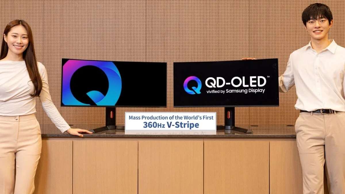 Samsung, monitörler için daha parlak ve daha net QD-OLED panelini tanıttı