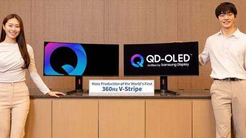 Samsung, monitörler için daha parlak ve daha net QD-OLED panelini tanıttı