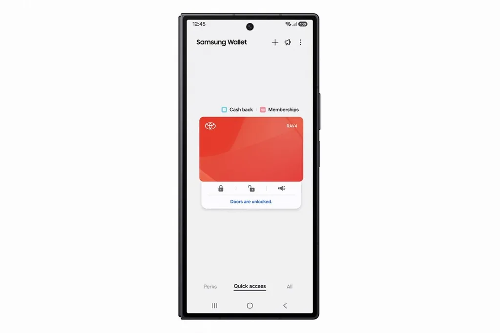 Samsung Wallet, Toyota araçlara dijital anahtar özelliği ekliyor