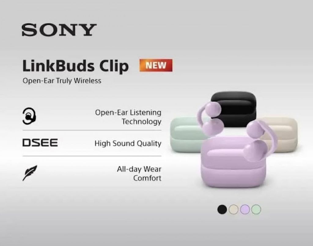 sony linkbuds clip