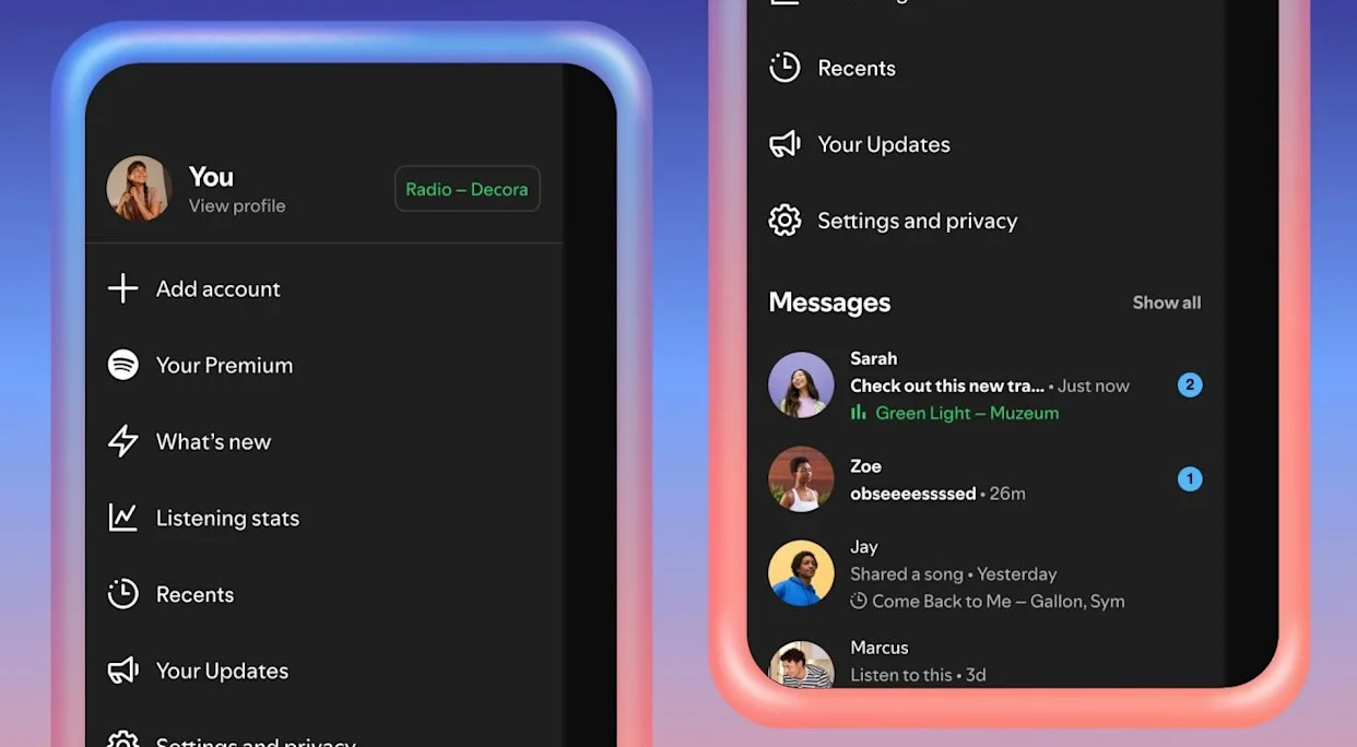 Spotify’dan sohbetlere yeni özellik: Arkadaşlarının dinlediği müzik anında görünüyor