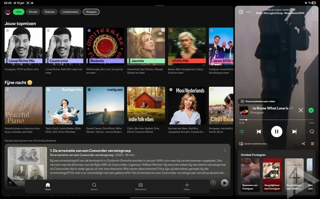 Android tabletlerde Spotify kullanımı bu güncellemeyle değişiyor