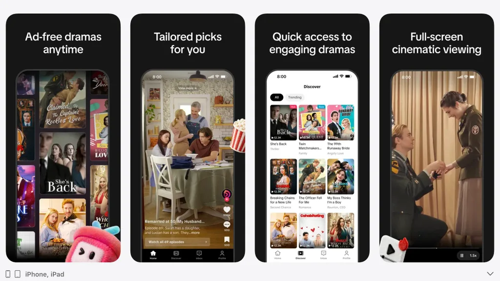 TikTok, PineDrama ile mikro dizi formatını ayrı bir uygulamaya taşıyor