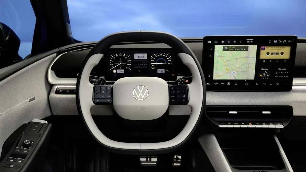 Volkswagen ID. Polo, iç mekânda dokunmatik yerine fiziksel tuşları tercih ediyor