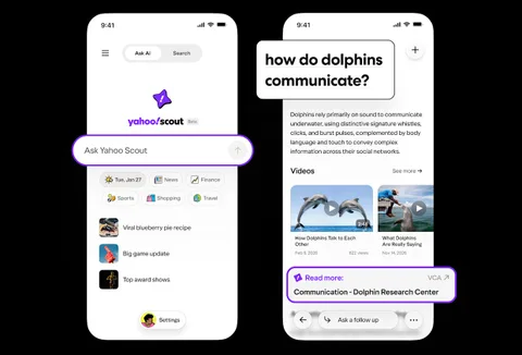 Yahoo, Scout ile arama sonuçlarını yapay zekâyla yeniden şekillendiriyor
