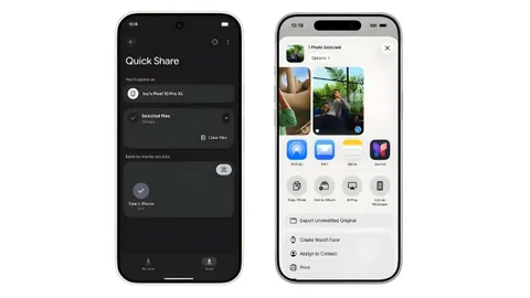 Android ve iPhone arasında kablosuz dosya paylaşımı genişliyor