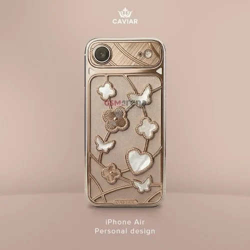 Caviar’dan koleksiyonluk iPhone Air: Tek adet, 24 ayar altın kaplama