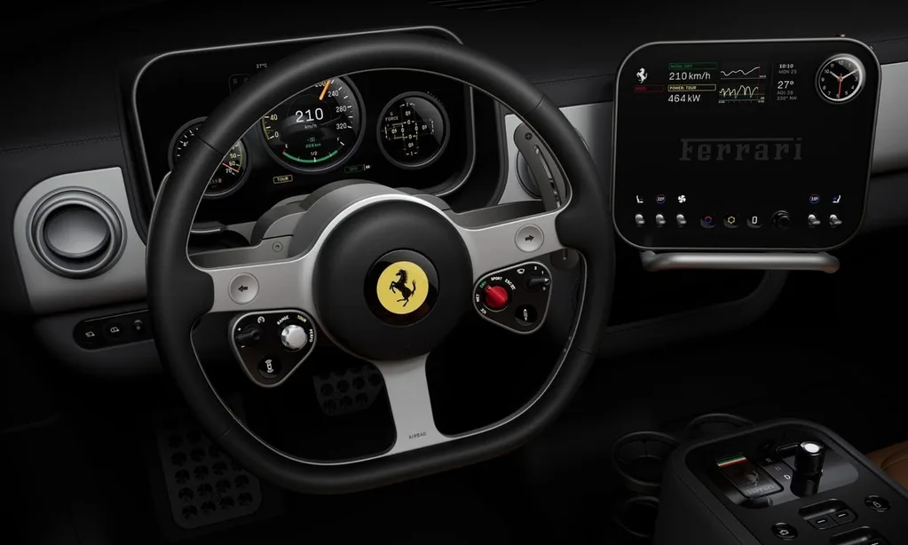 Ferrari’nin ilk elektrikli otomobili Luce ortaya çıktı: İç tasarımda Jony Ive imzası