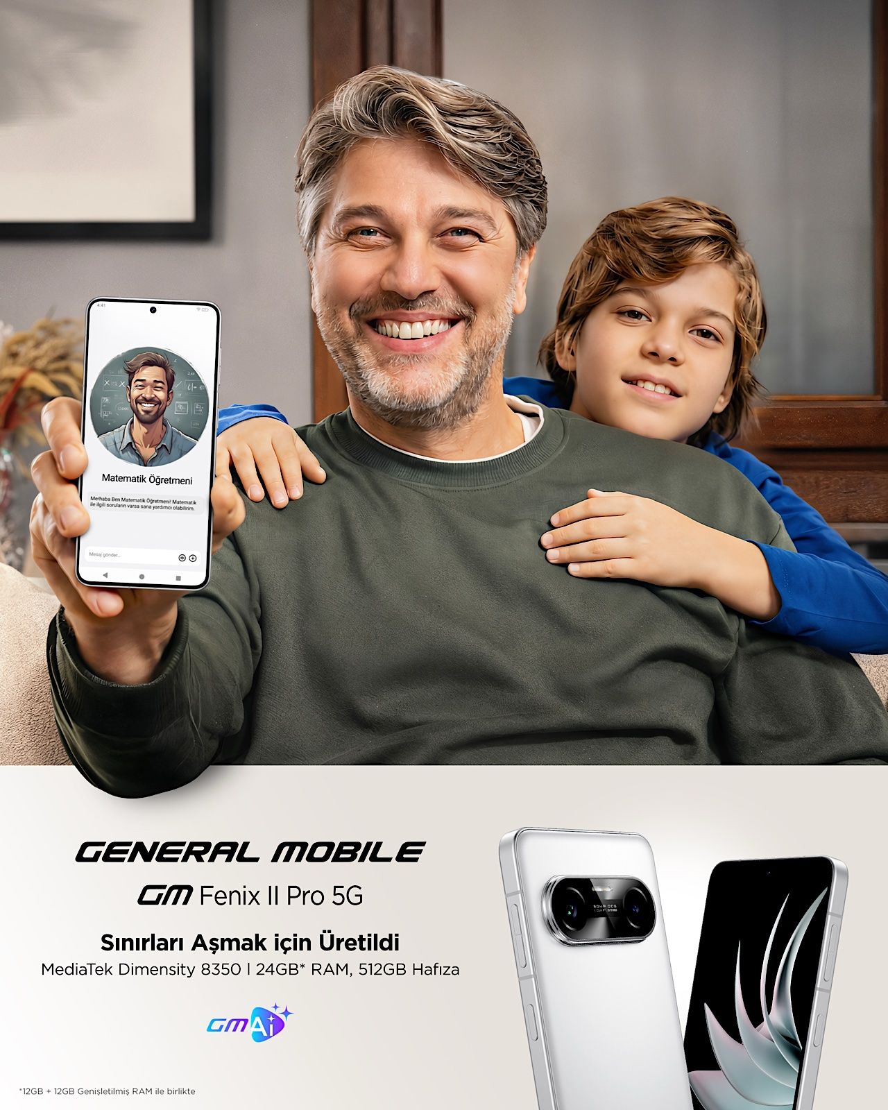 General Mobile, GM AI destekli GM Fenix II Pro 5G ve GM 26 Pro 5G modellerini satışa sundu