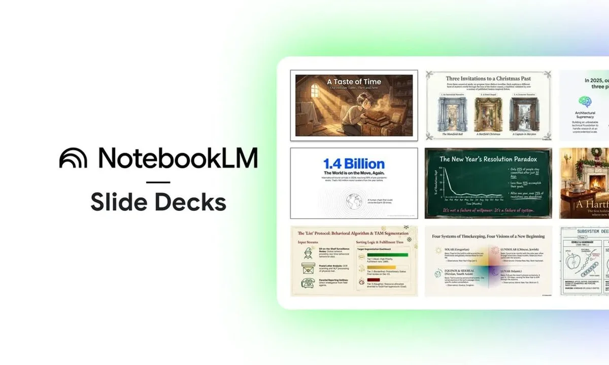 Google NotebookLM sunum hazırlamayı kolaylaştıran yeni özellikler kazandı