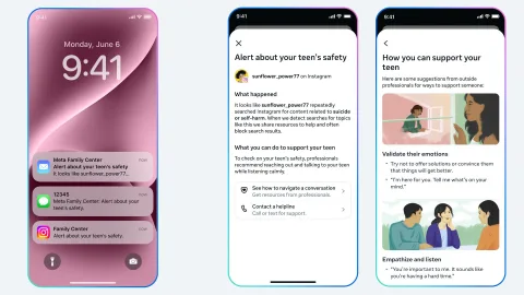 Instagram genç kullanıcıların hassas aramalarında aileleri bilgilendirecek