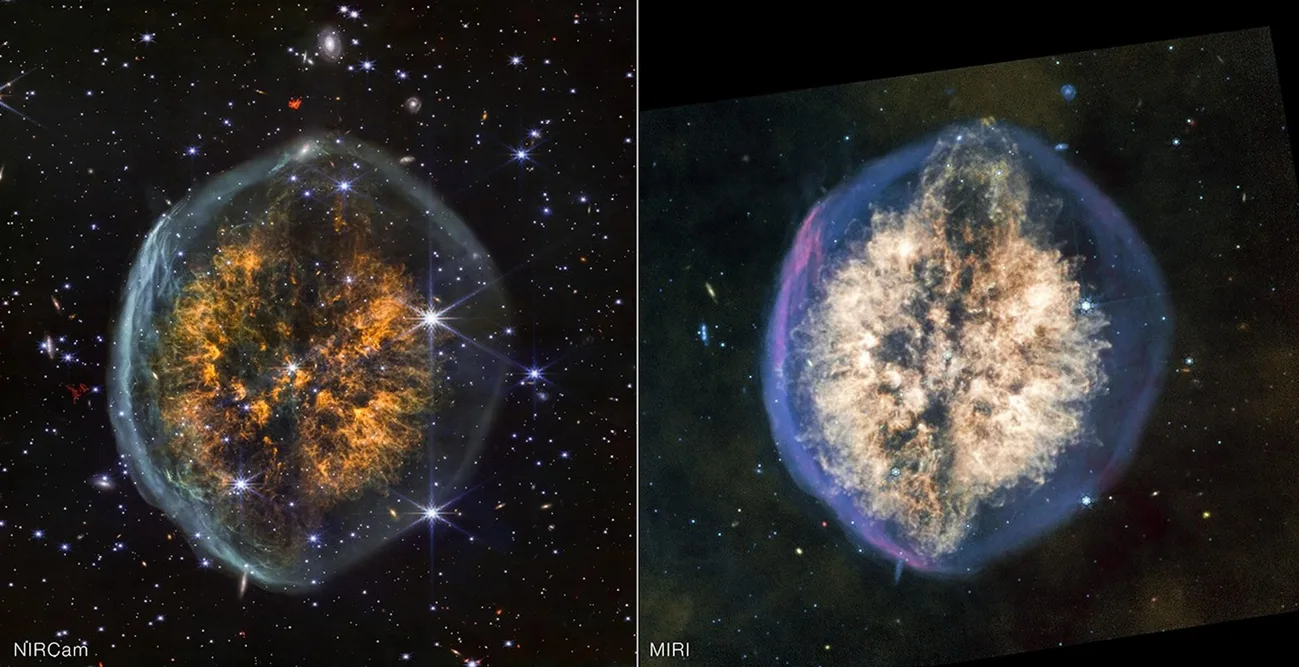 NASA, James Webb Uzay Teleskobu ile Exposed Cranium Nebula’nın yeni görüntülerini paylaştı