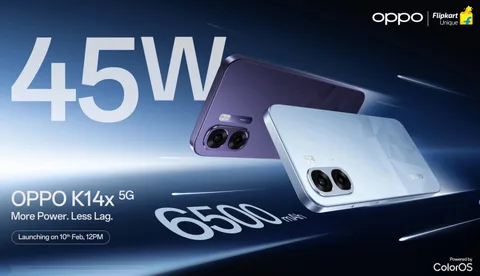 Oppo K14x 5G, Dimensity 6300 işlemciyle 10 Şubat’ta tanıtılacak