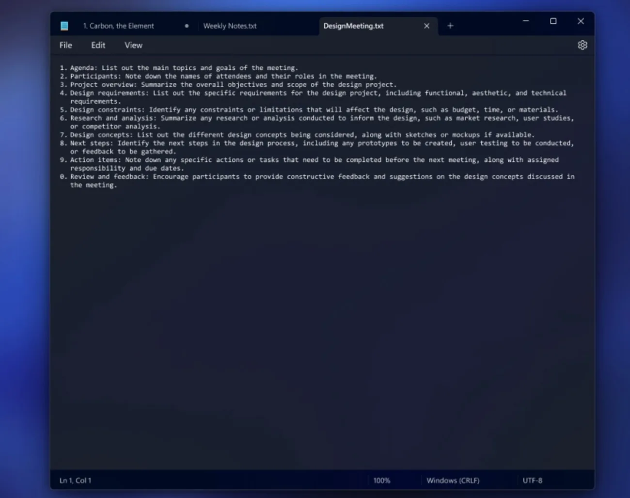 Microsoft Notepad’e görsel ekleme seçeneğini açıyor