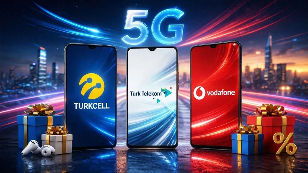 Operatörler 5G’yi internet hediyeleriyle açtı