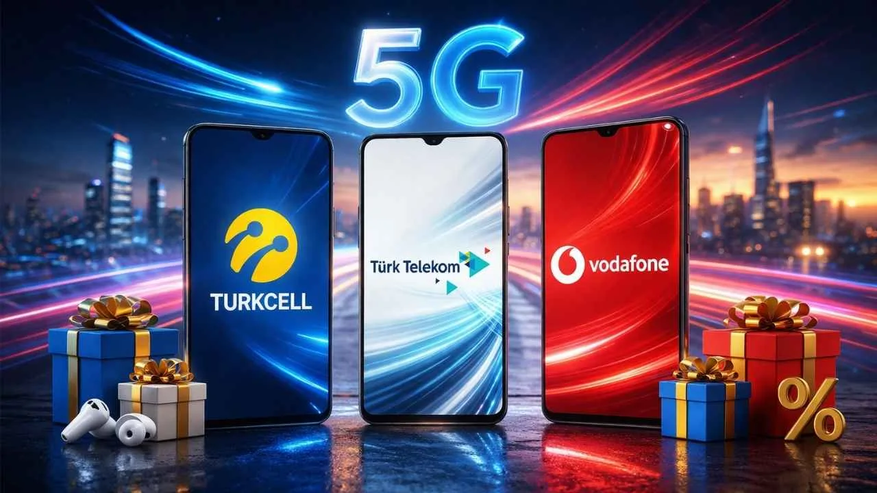 Operatörler 5G’yi internet hediyeleriyle açtı