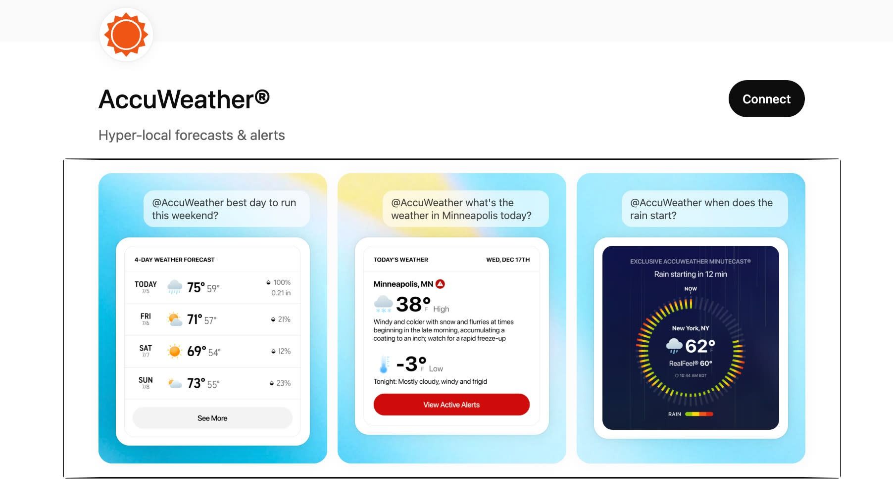 ChatGPT’ye AccuWeather geldi: Hava durumu artık sohbet içinde