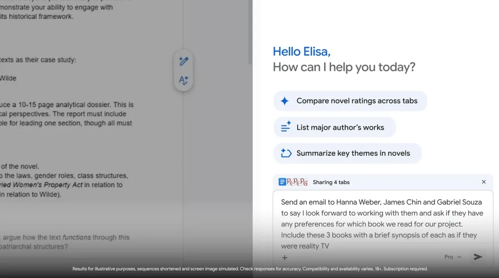 Google Gemini artık daha fazla ülkede Chrome’da kullanılabiliyor