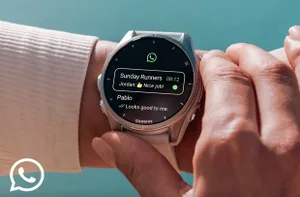 WhatsApp, Garmin akıllı saatlere geldi
