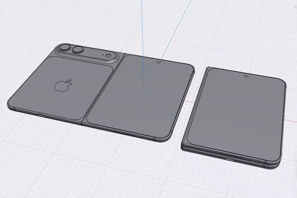 iPhone Fold ilk kez CAD görselleriyle ortaya çıktı