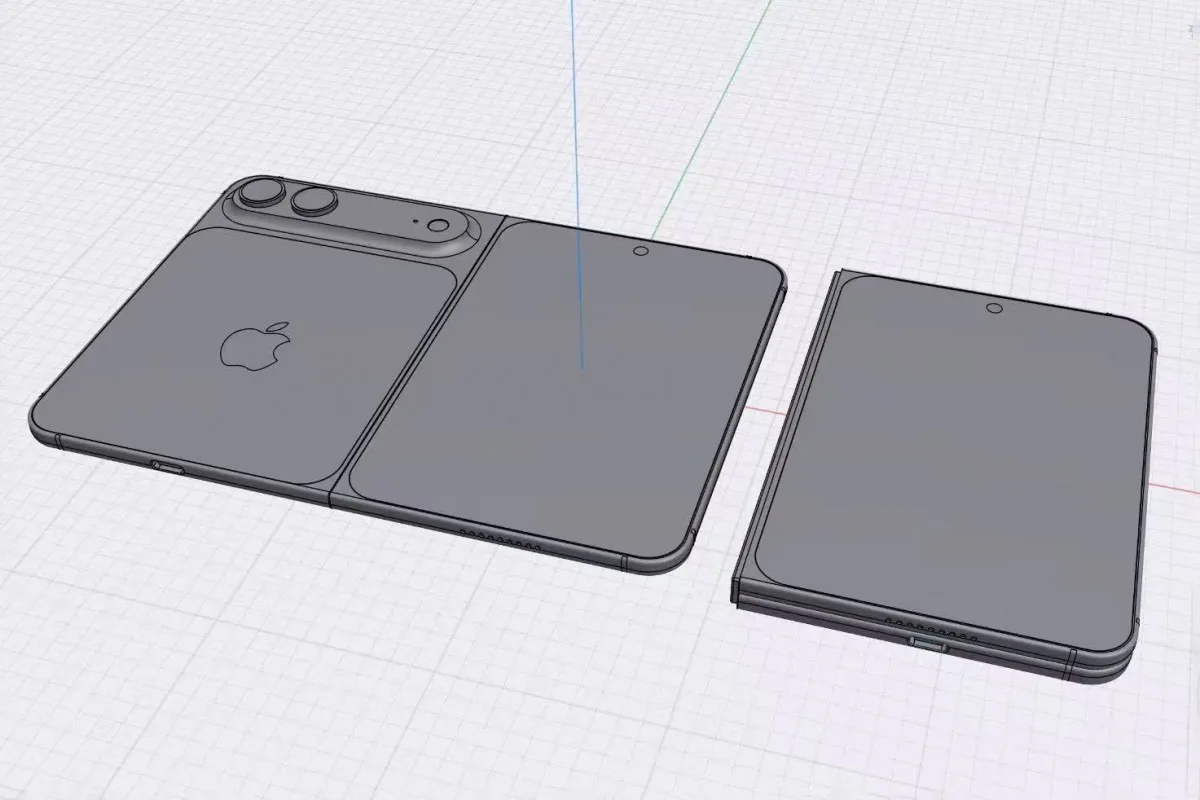 iPhone Fold ilk kez CAD görselleriyle ortaya çıktı