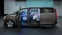 Mercedes-Benz VLE yola çıkıyor: 8 kişilik elektrikli lüks van