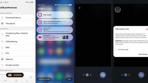 one ui 8.5 galaxy s26 webcam