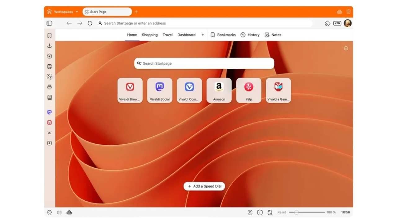 Vivaldi 7.9, arayüzü tek tuşla tamamen gizliyor