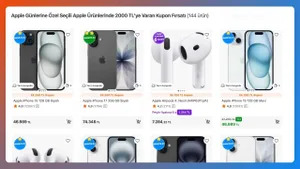 Apple ürünlerine 2.000 TL’ye varan kupon: iPhone 17, Watch Series 11 ve AirPods Pro 3 listede