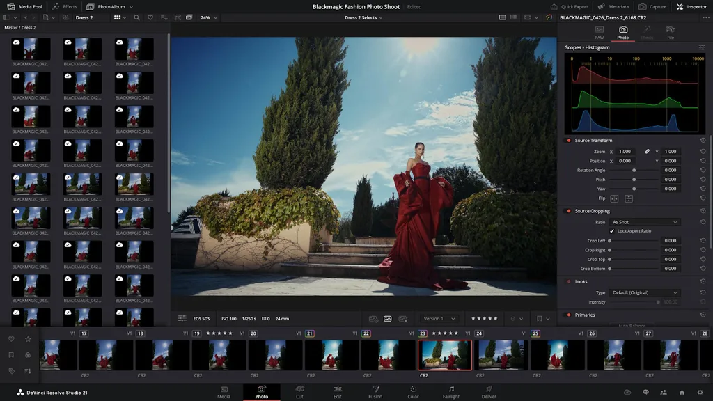 Blackmagic DaVinci Resolve 21 ile Lightroom’a güçlü bir alternatif sunuyor