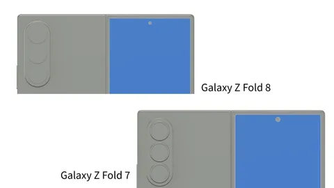 Galaxy Z Fold 8 daha küçük kamera deliğiyle geliyor