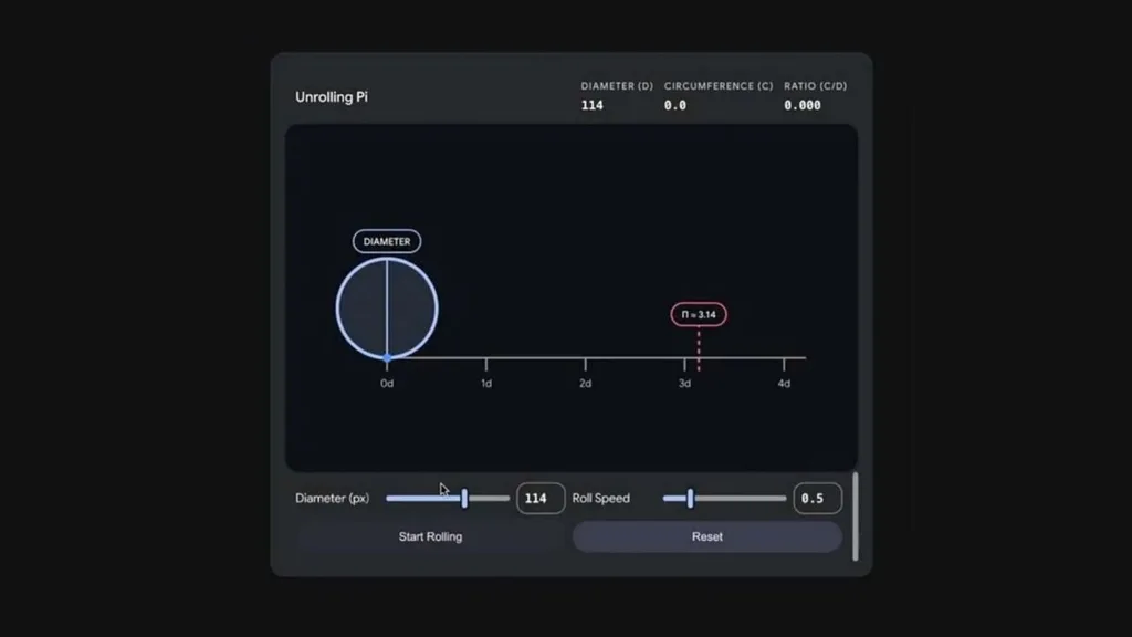 Google Gemini sohbet içinde 3D modeller ve simülasyonlar sunuyor