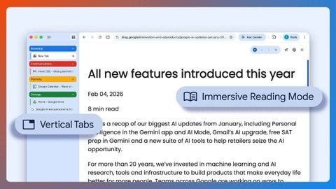 Google Chrome sonunda dikey sekmeleri masaüstüne getiriyor