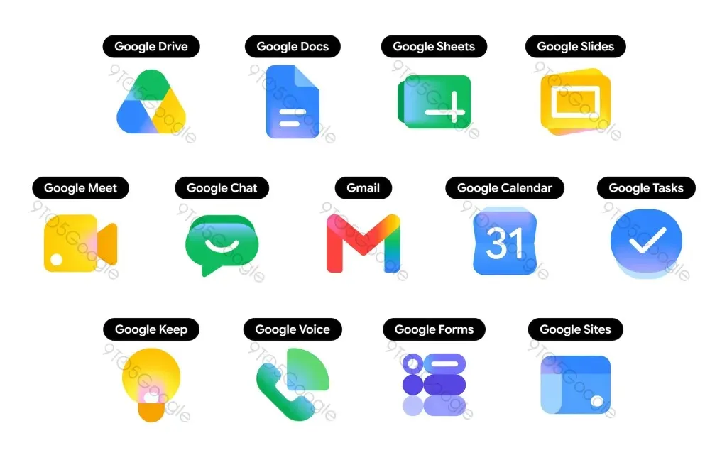 Google uygulama ikonlarında radikal değişiklik hazırlığında