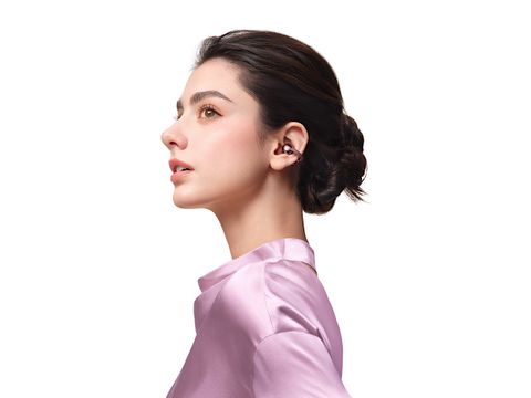 Huawei FreeClip 2 mürdüm rengiyle kulaklık çizgisini değiştiriyor