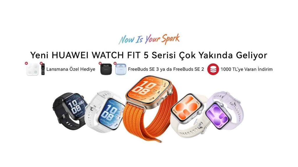 HUAWEI WATCH FIT 5 gençlere 7 Mayıs’ta geliyor