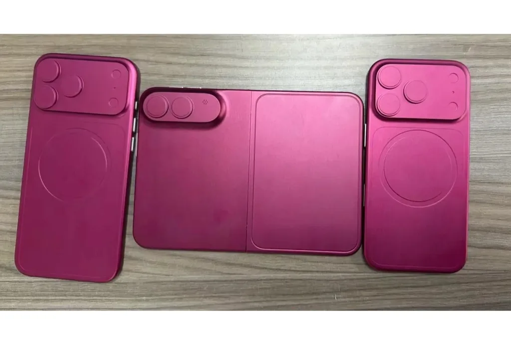 Katlanabilir iPhone’a ait ilk maket görüntüleri paylaşıldı