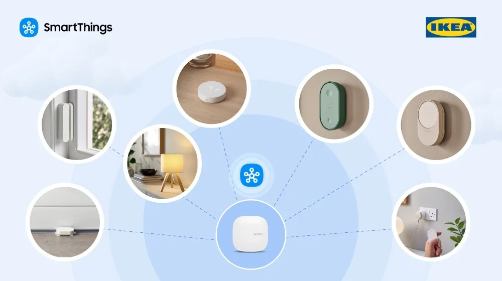 Samsung SmartThings IKEA cihazlarıyla sınırları genişletiyor