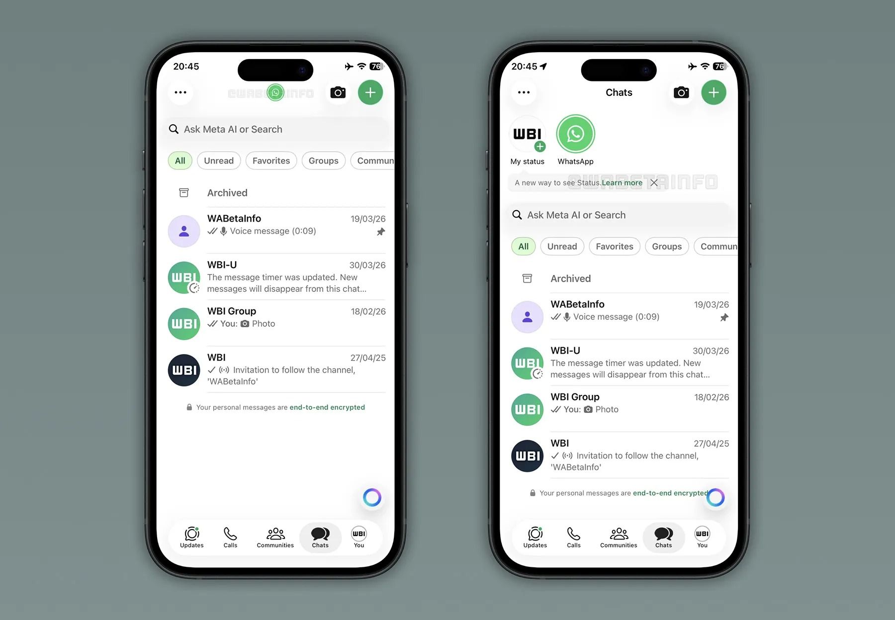 WhatsApp’ta durum paylaşımları artık gözden kaçmayacak