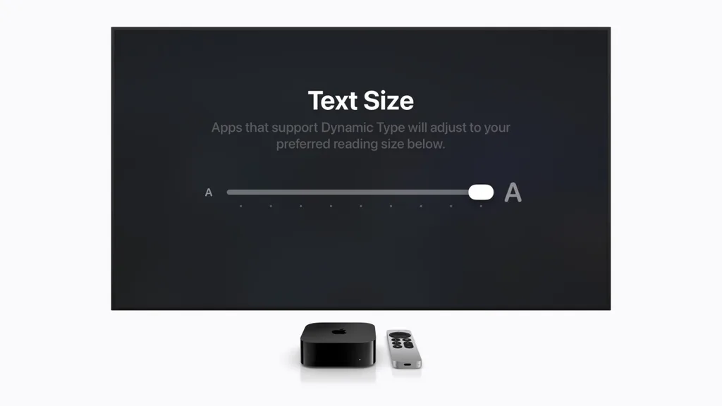 tvOS 27 Apple TV’de küçük yazı sorununa çözüm getiriyor