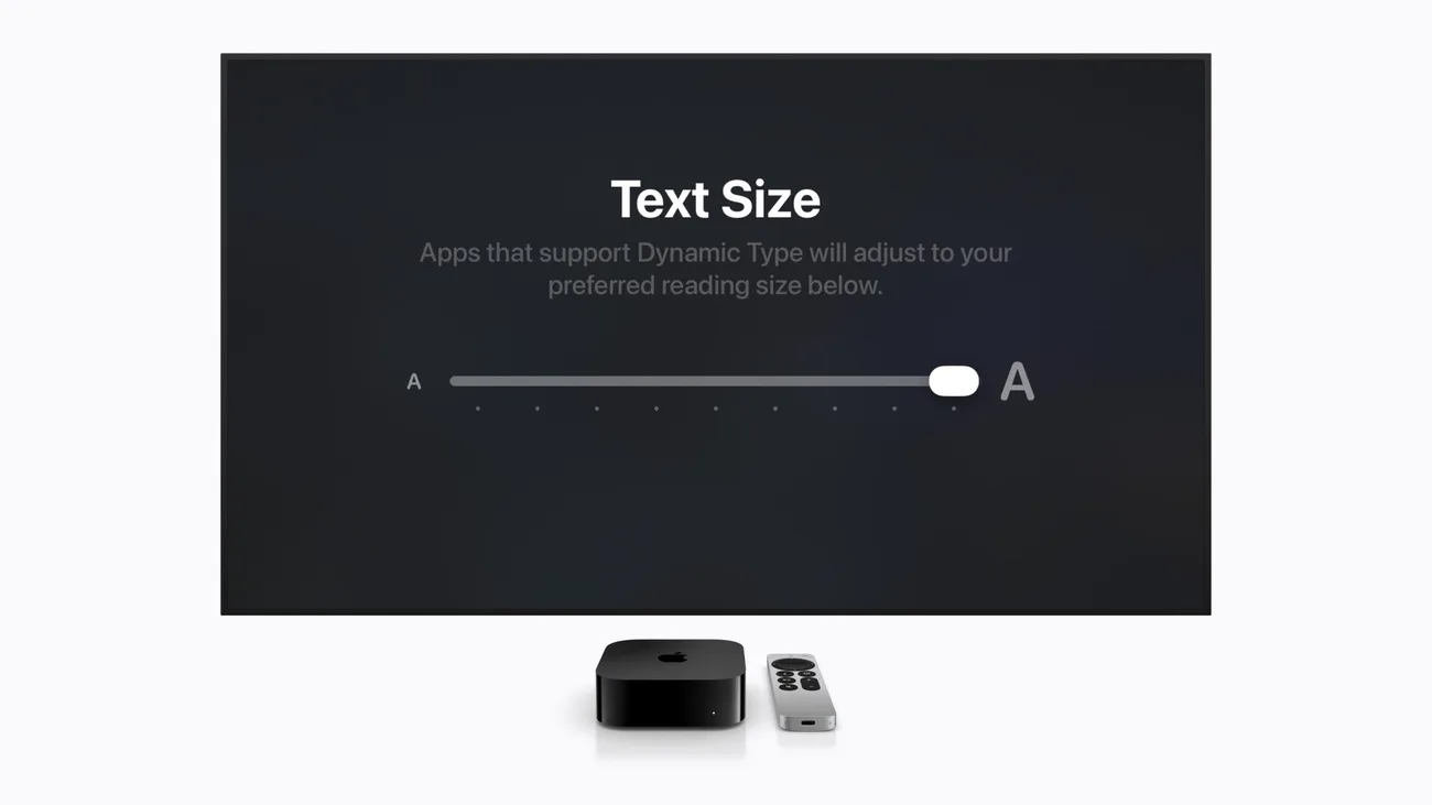 tvOS 27 Apple TV’de küçük yazı sorununa çözüm getiriyor