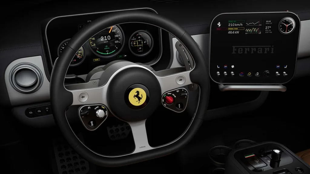 Ferrari Luce, 550 bin euroluk elektrikli GT olarak sahneye çıktı
